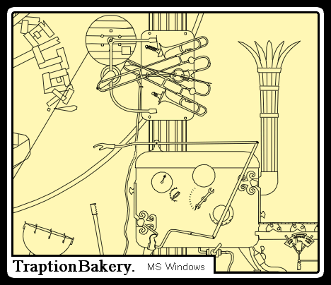 TraptionBakery a postimperial upcyclepunk curio for iPad, iPhone or iPodTouch