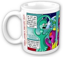 Alien Invasion Mug (about GBA screen)